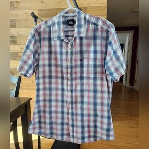 Quiksilver - Men's SS Button Up - XL